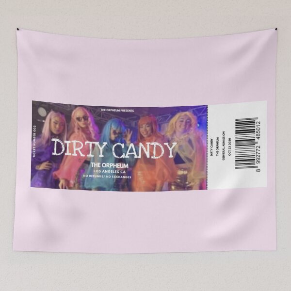 Item preview, Dirty Candy concert ticket designed and sold by enchantededits.