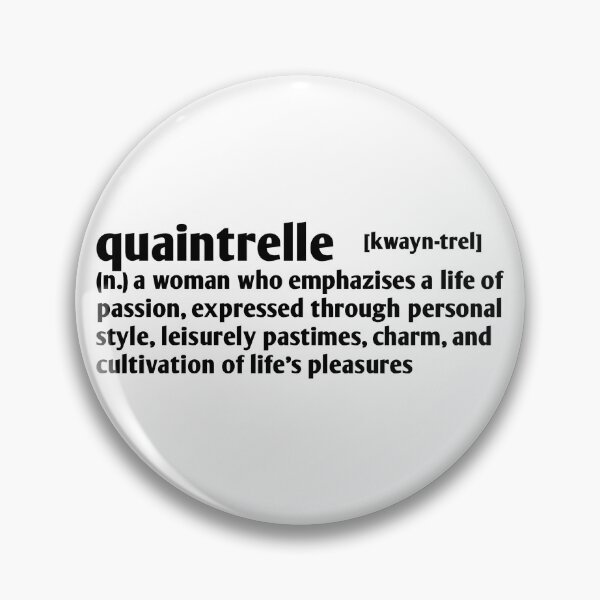 Item preview, quaintrelle - definition designed and sold by eleanor27.