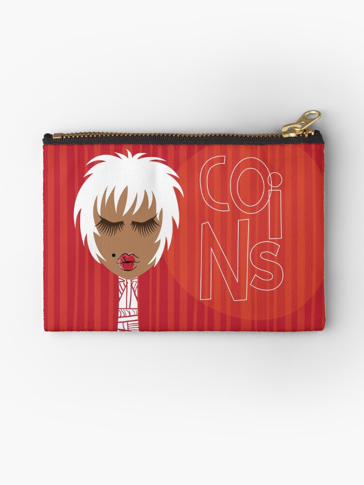 Thumbnail 1 of 4, Zipper Pouch, Coins designed and sold by 6256design.