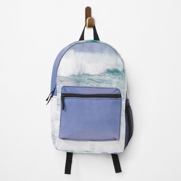 Item preview, Abstract Blue Ocean Water Waves designed and sold by Walk-It-Off.