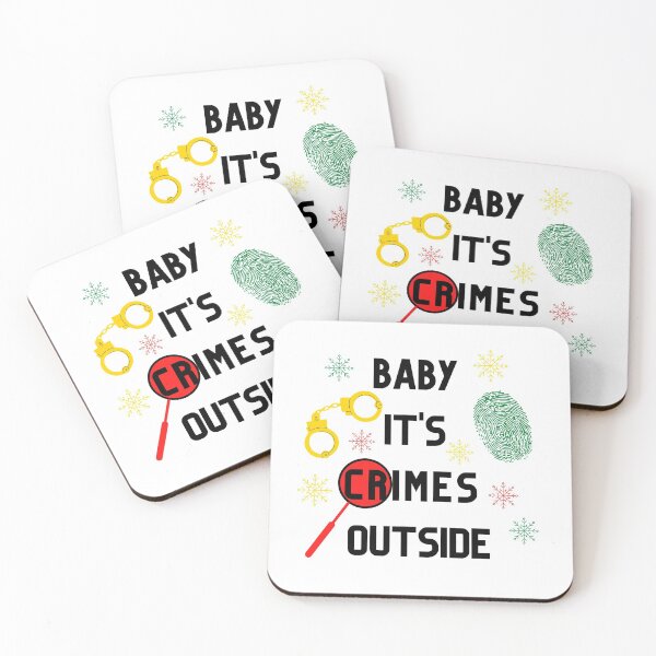 Item preview, Baby it's Crimes Outside designed and sold by keymuse.