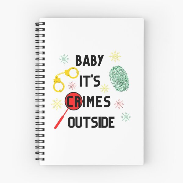 Item preview, Baby it's Crimes Outside designed and sold by keymuse.