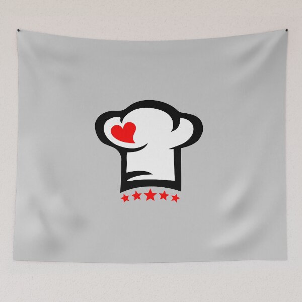 Item preview, Chef, head chef, chef cook, cook hat, cooking, kitchen, hotel, restaurant designed and sold by boom-art.