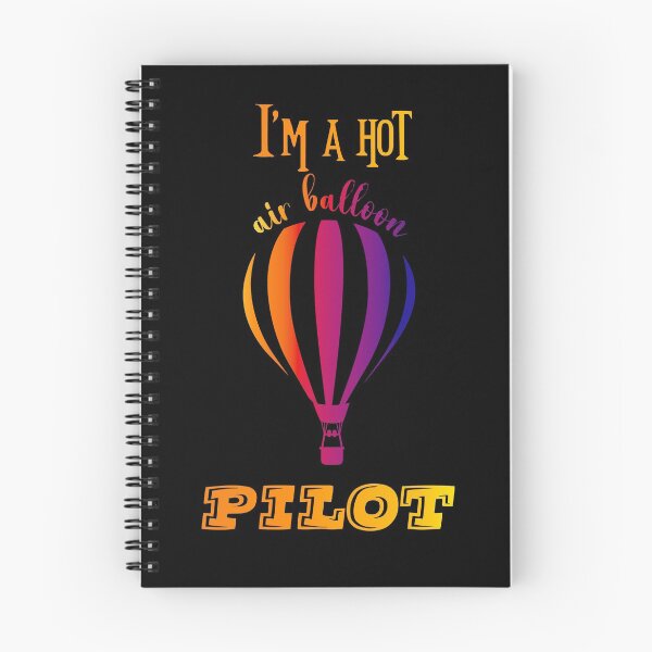 Item preview, Hot air balloon pilot on black designed and sold by Misschemical.