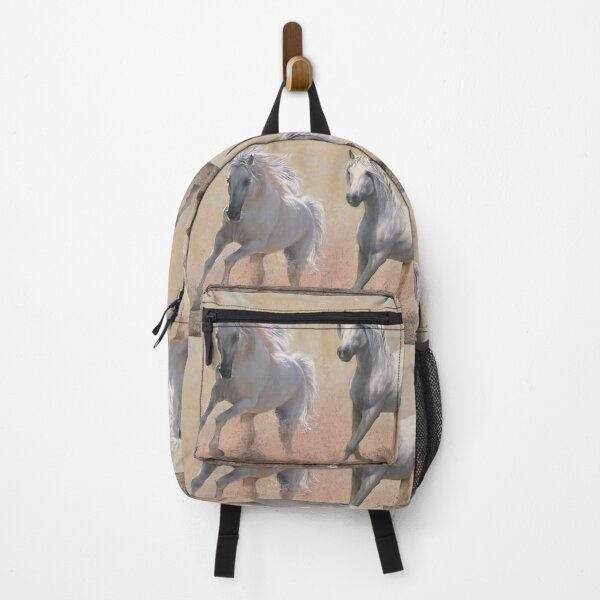 Item preview,  illustration of white galloping horses designed and sold by 42youbest.