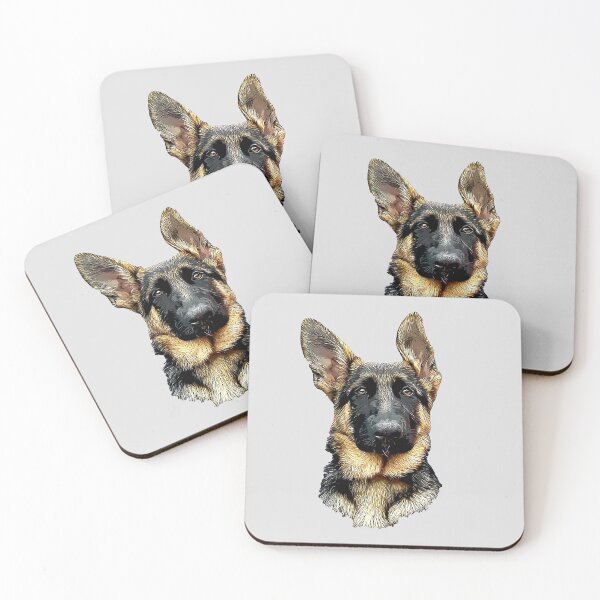 Item preview, German Shepherd Cute Puppy Ears designed and sold by Elarex.