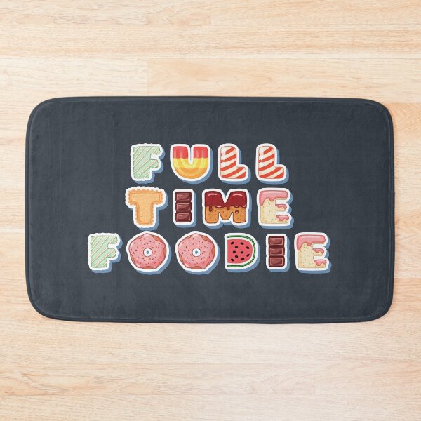 Item preview, Full itme foodie typography designed and sold by Morcawork.