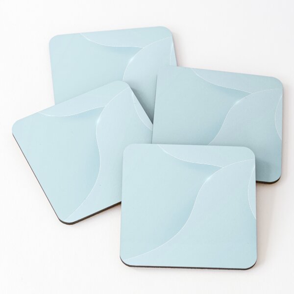 Item preview, Three blue waves designed and sold by archiba.