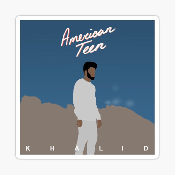 American Teen Sticker