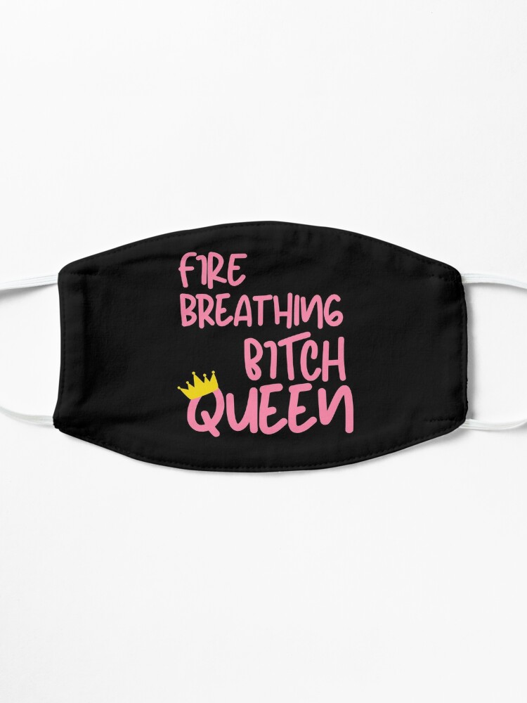 Alternate view of Fire breathing bitch queen  Mask