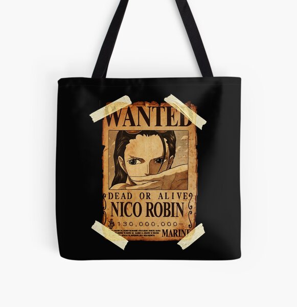 One Piece Tote Bags Redbubble