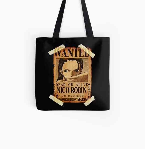 One Piece Tote Bags Redbubble