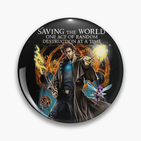 Item preview, Saving The World One Random Destruction At A Time designed and sold by idwearit.