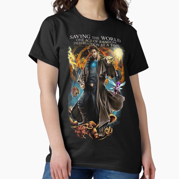 Item preview, Saving The World One Random Destruction At A Time designed and sold by idwearit.