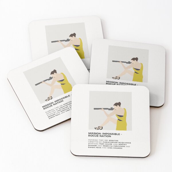 Item preview, Mission Impossible Minimalist Poster designed and sold by honeydesigns.