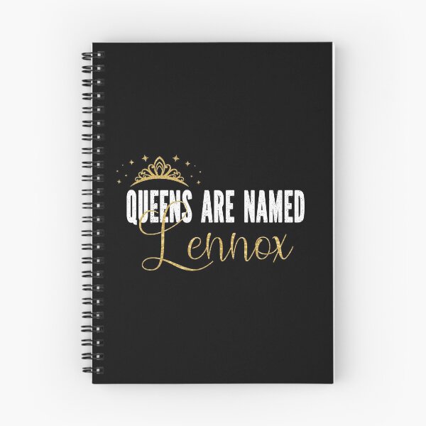 Item preview, Queens Are Named Lennox Personalized First Name Girl product designed and sold by Grabitees.