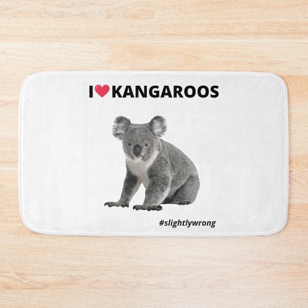 Item preview, I Love Kangaroos But Koalas Reverse Meaning Image Slightly Wrong T-shirt designed and sold by Mommaspouch.