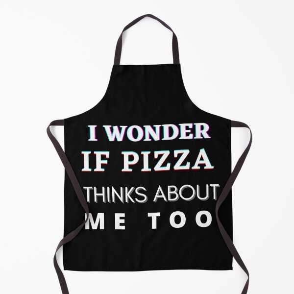 Item preview, I Wonder If Pizza Thinks About Me Too designed and sold by The Full Cart.