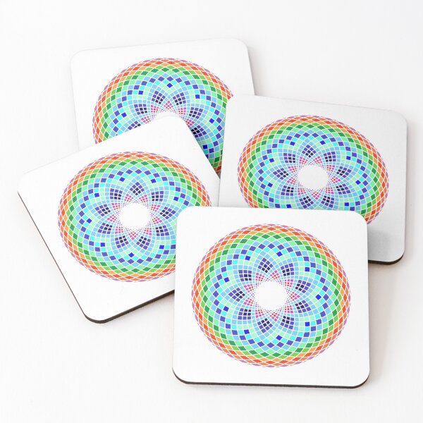 Item preview, Golden Spiral - Intersecting Pattern - Colorful designed and sold by bunbun369.