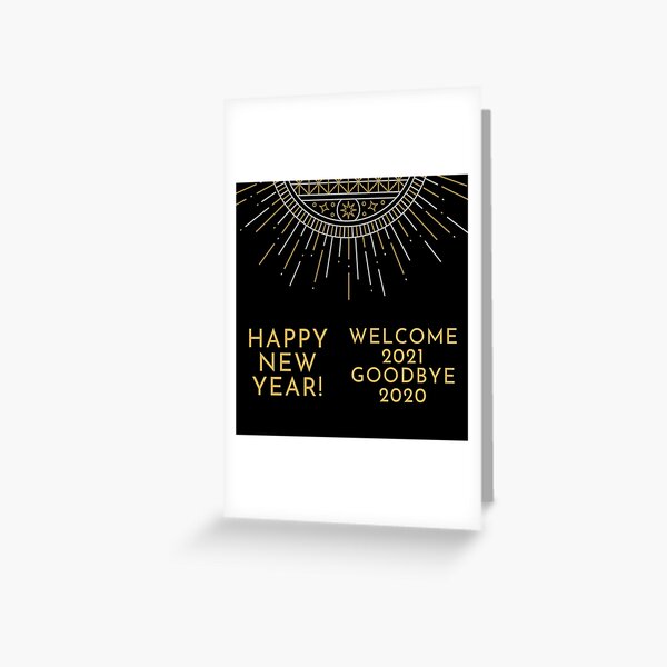 Item preview, Welcome 2021 Goodbye 2020 designed and sold by Mamibo.