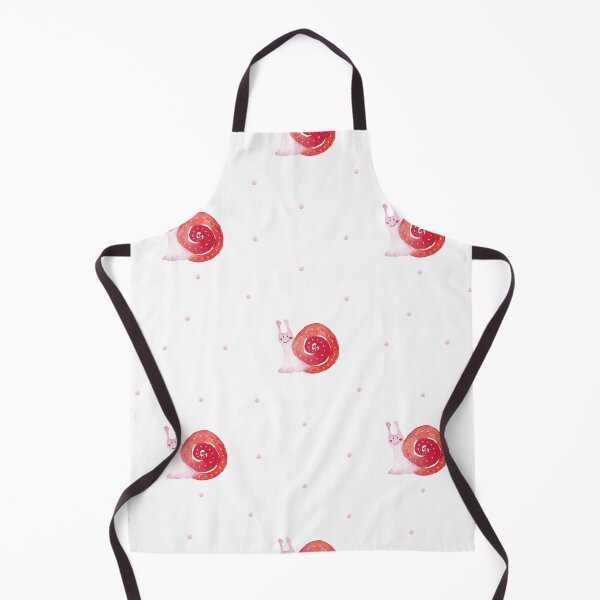 Item preview, Watercolor snail seamless pattern designed and sold by kalyadushki.