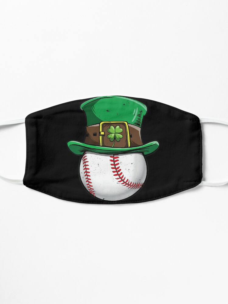 Baseball St Patricks Day Boys Men Ball Leprechaun Catcher | Sticker