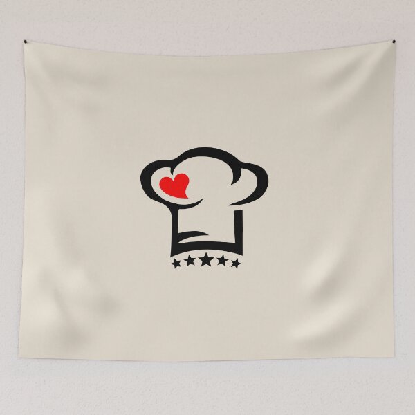 Item preview, Chef, head chef, chef cook, cook hat, cooking, kitchen, hotel, restaurant designed and sold by boom-art.