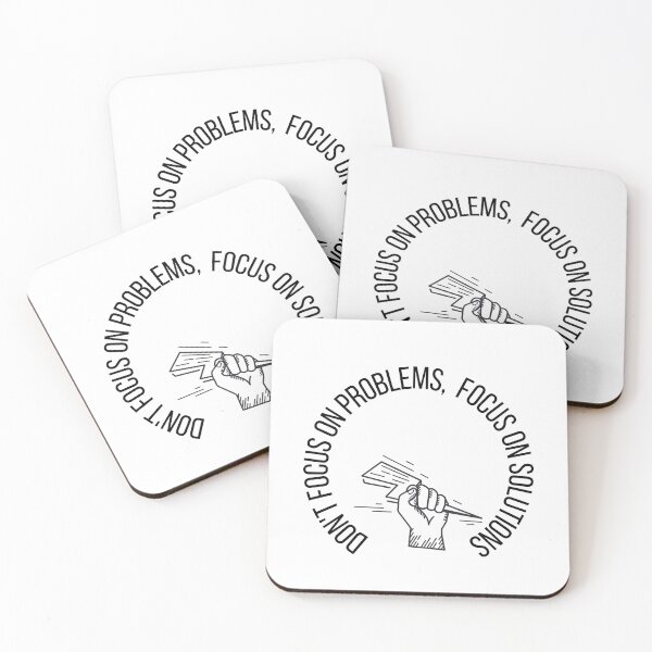 Item preview, Don't focus on problems focus on solutions designed and sold by FourNuns.