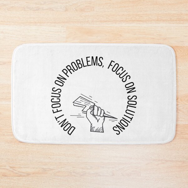 Item preview, Don't focus on problems focus on solutions designed and sold by FourNuns.