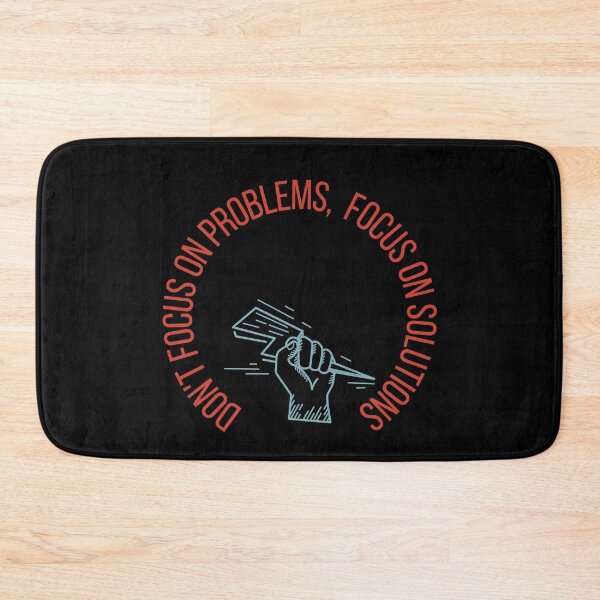 Item preview, Don't focus on problems focus on solutions designed and sold by FourNuns.