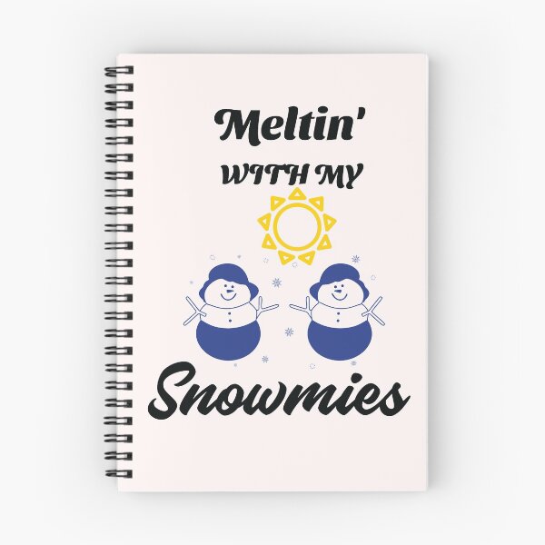 Item preview, Melting with my Snowmies Christmas Friends designed and sold by PrintBrint.