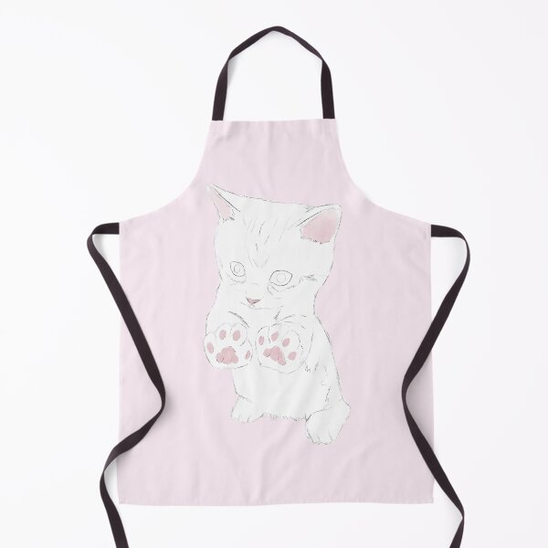 Item preview, White Cat Showing Paws designed and sold by scorpiolane.