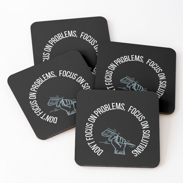 Item preview, Copy of Don't focus on problems focus on solutions designed and sold by FourNuns.