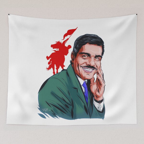 Item preview, Omar Sharif - An illustration by Paul Cemmick designed and sold by TIGERDAVER.