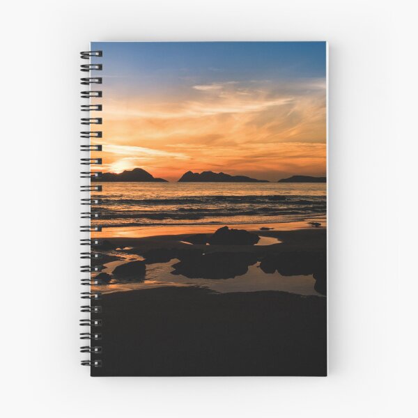 Item preview, Sunset Landscape On The Beach Cies Islands Vigo Spain designed and sold by Lily Bradley.