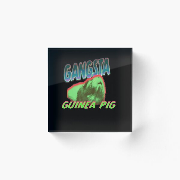 Item preview, Gangsta Guinea Pig 80's style designed and sold by DigitalConvoy.