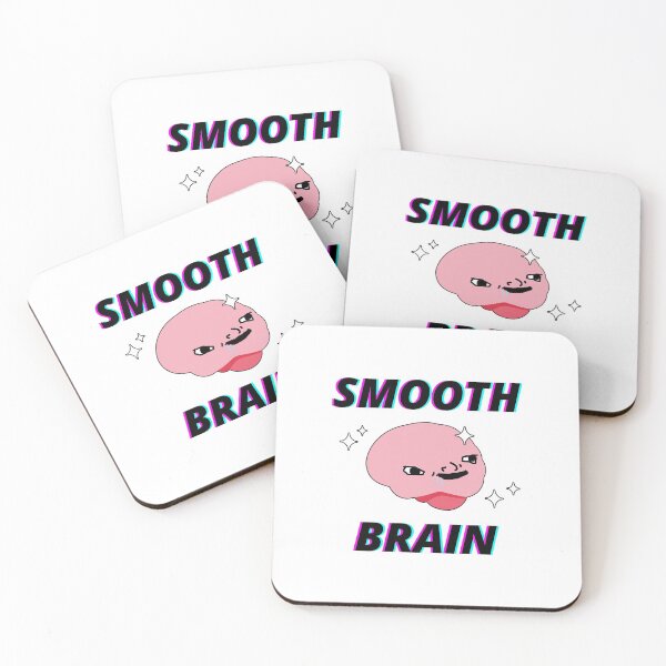 Item preview, SMOOTH BRAIN Wojak designed and sold by mommottix.