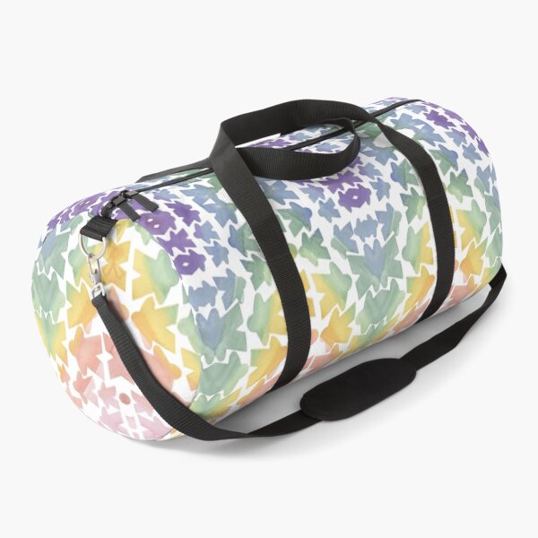 tie dye duffle bag