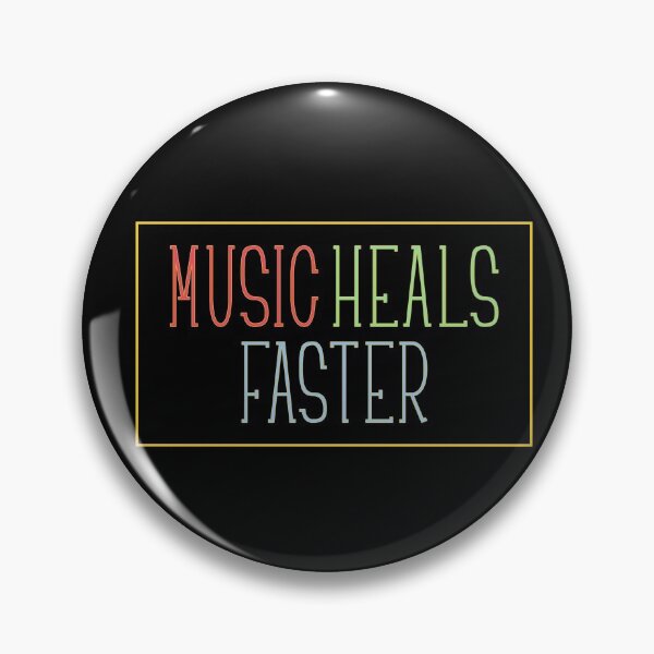 Item preview, Music Heals Faster designed and sold by MagicSpread.
