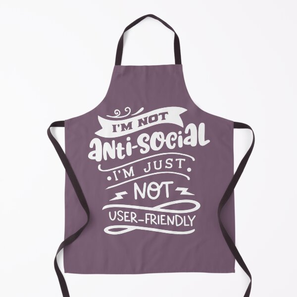 Item preview, I'm not anti-social i'm just not user friendly designed and sold by yassiny.
