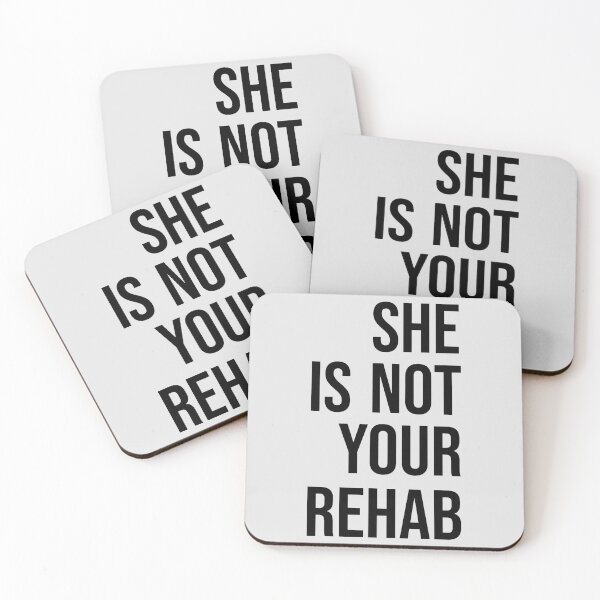 Artikelvorschau, SIE IST NICHT DEIN REHAB entworfen und verkauft von Chaotic Neutral.