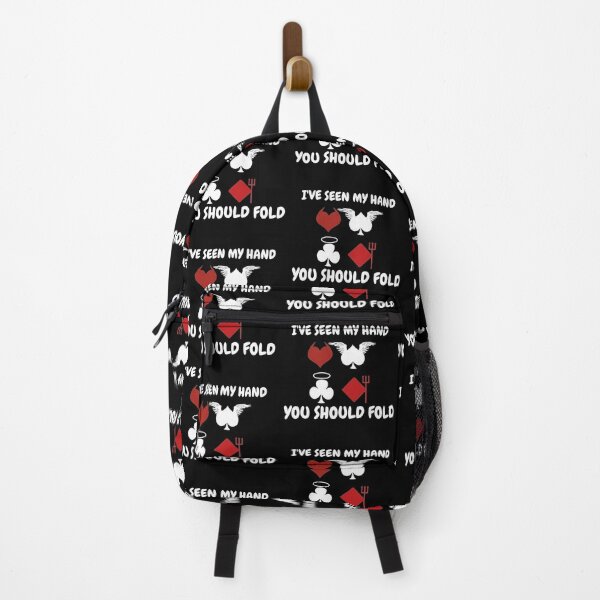 Item preview, I've Seen My Hand You Should Fold Hearts Spades Clubs Diamonds In Black designed and sold by LuckyKermit.