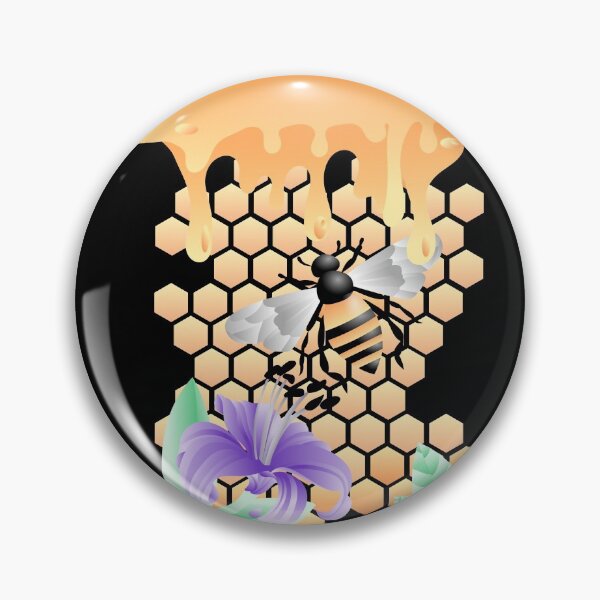 Item preview, Aesthetic Bee Hive Blossom Design designed and sold by Paula Helit.