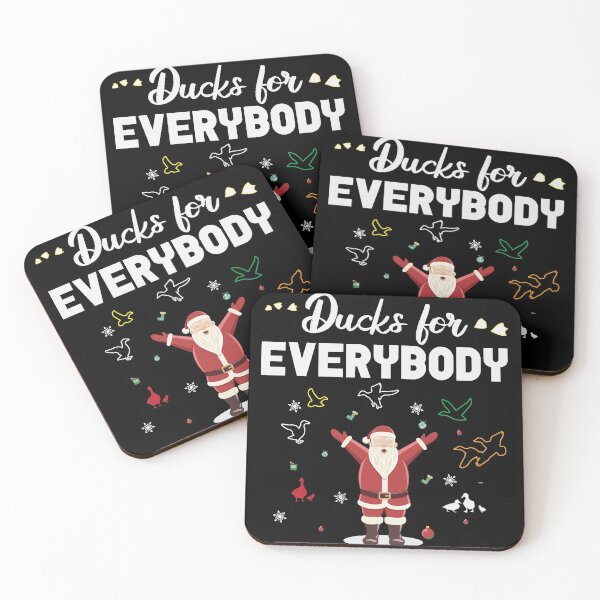 Item preview, Ducks for Everybody Holiday Christmas Santa gift - Muscovy Duck Lovers Gifts designed and sold by abcxyzsma.