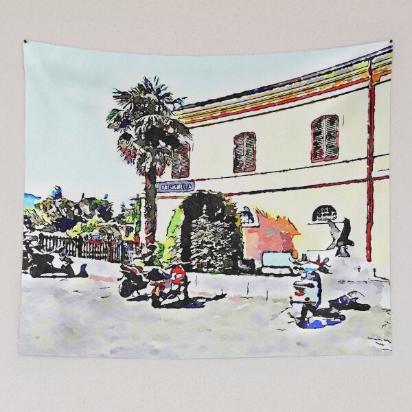Item preview, Brisighella: railway station designed and sold by Giuseppe Cocco.