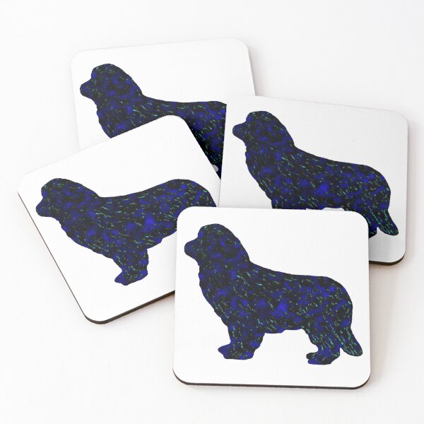 Item preview, Newfoundland Dog Blue Crystal designed and sold by Moonyflower.