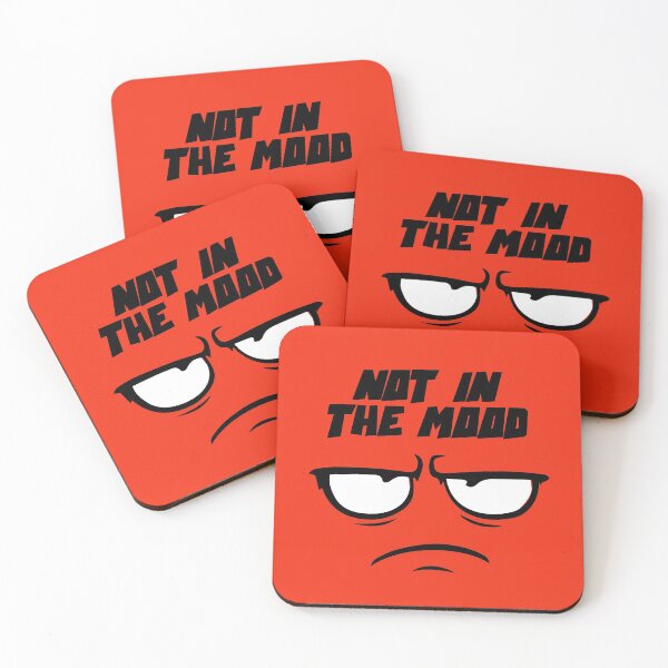 Item preview, Not in the mood - Angry face designed and sold by MK3DESIGN.