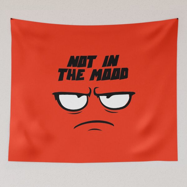 Item preview, Not in the mood - Angry face designed and sold by MK3DESIGN.