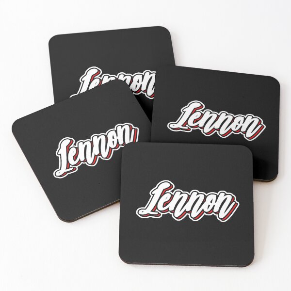 Item preview, Lennon first name - hand lettering design designed and sold by sulies.