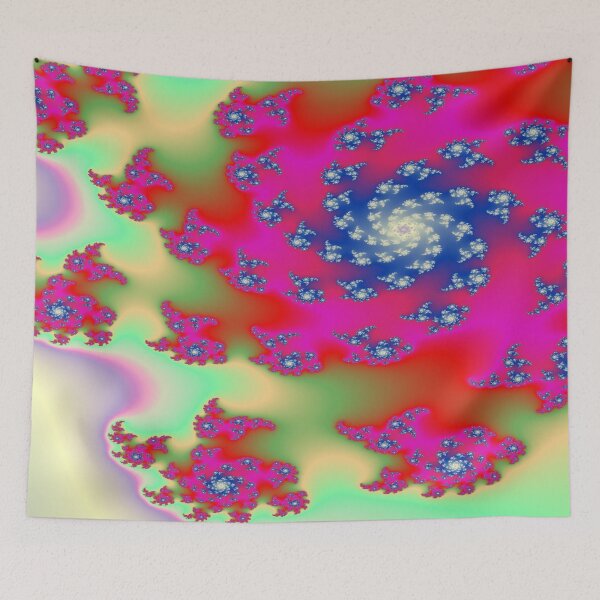 Item preview, Fractal Galaxia Pink designed and sold by praupp.